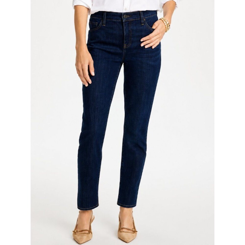 Chico’s GF Slim Leg Stretch Denim Jeans Size 0.5P (US 6P)  24 in Inseam